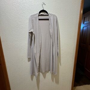 Olivia Rae Cream Long Cardigan